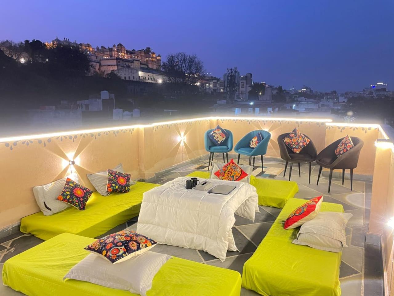 Funky Backpackers Hotell Udaipur Eksteriør bilde